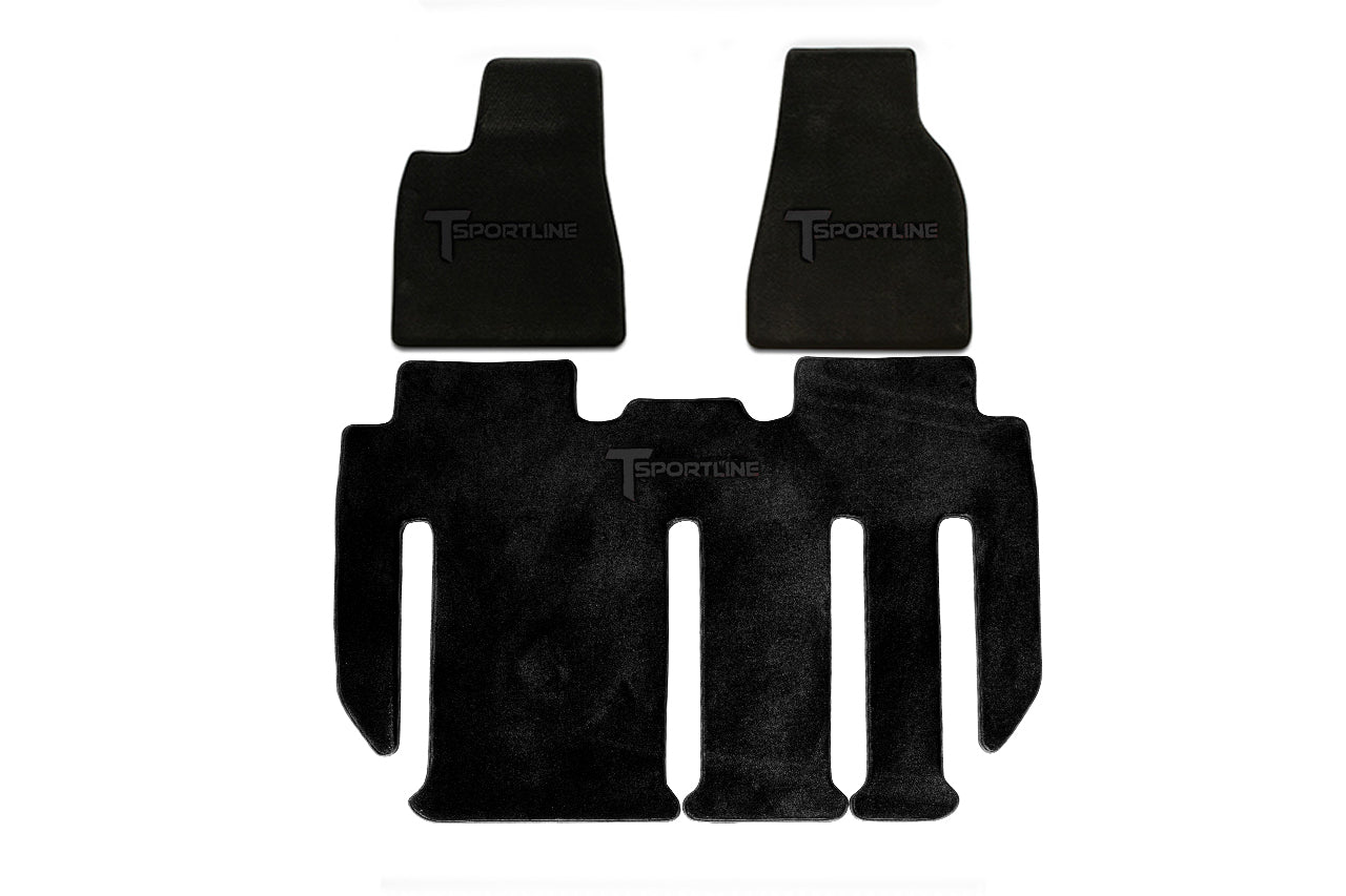 Tesla Model X Elite 52oz Floor Mat Set (2021 - Present)