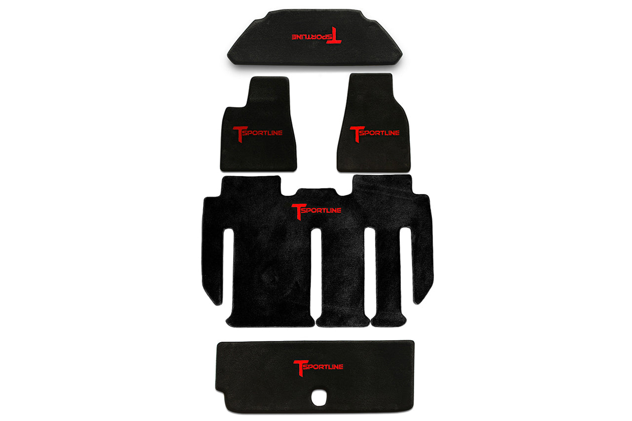 Tesla Model X Elite 52oz Floor Mat Set (2016 - 2020)