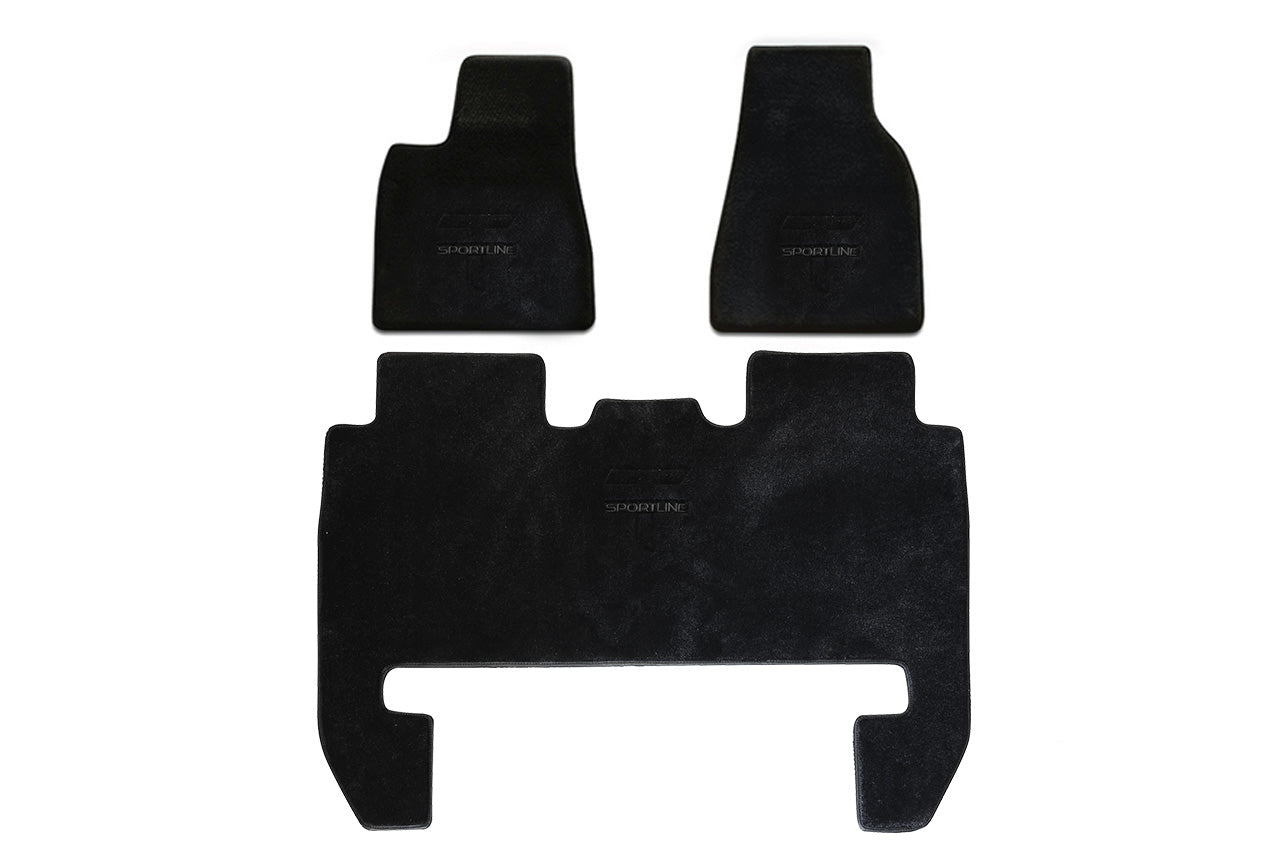 Tesla Model X Elite 52oz Floor Mat Set (2016 - 2020)