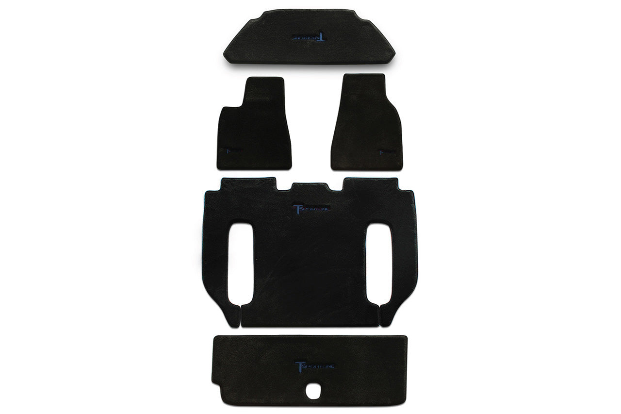 Tesla Model X Elite 52oz Floor Mat Set (2016 - 2020)