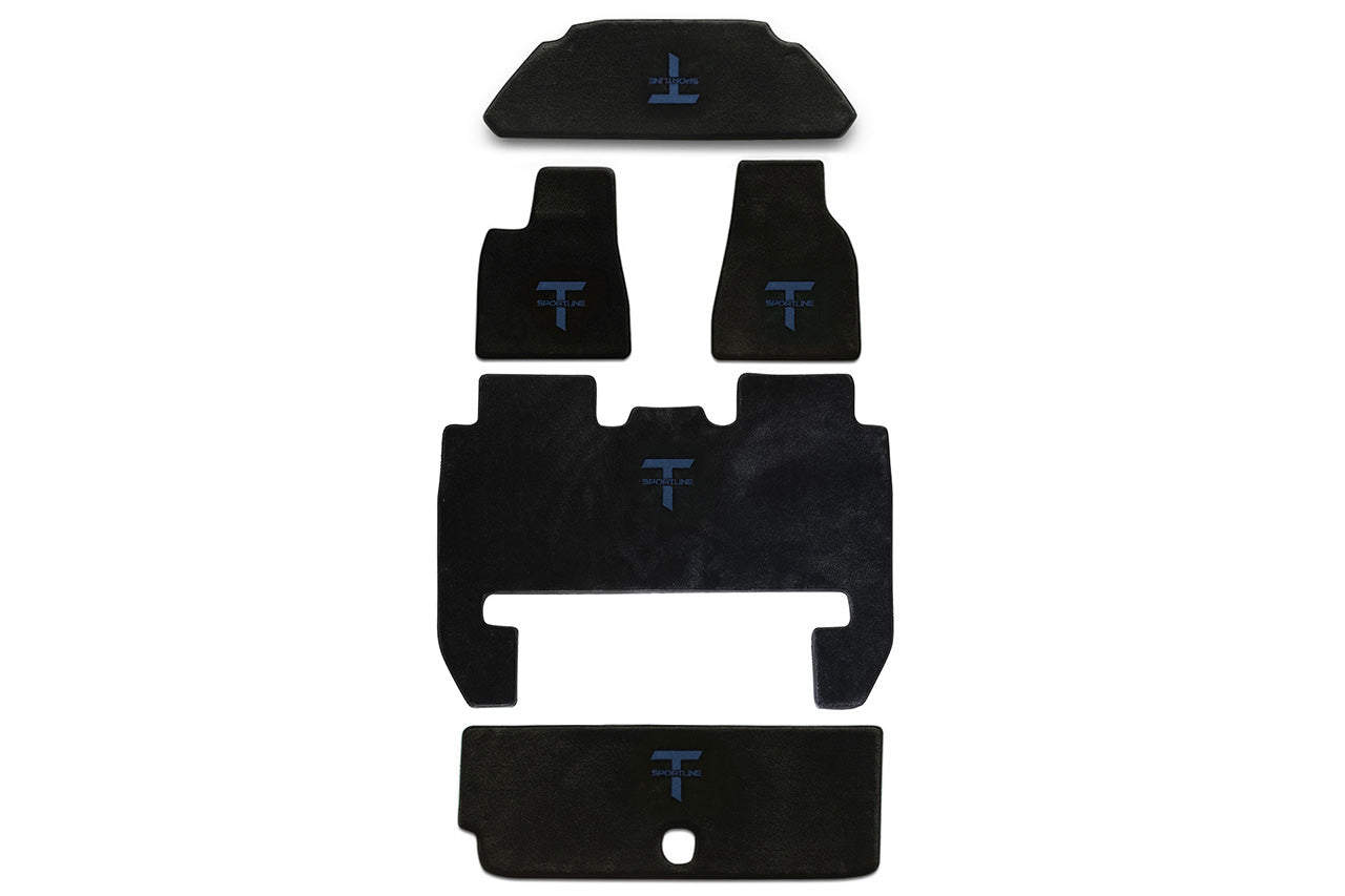 Tesla Model X Elite 52oz Floor Mat Set (2016 - 2020) - Right Hand Drive (International)