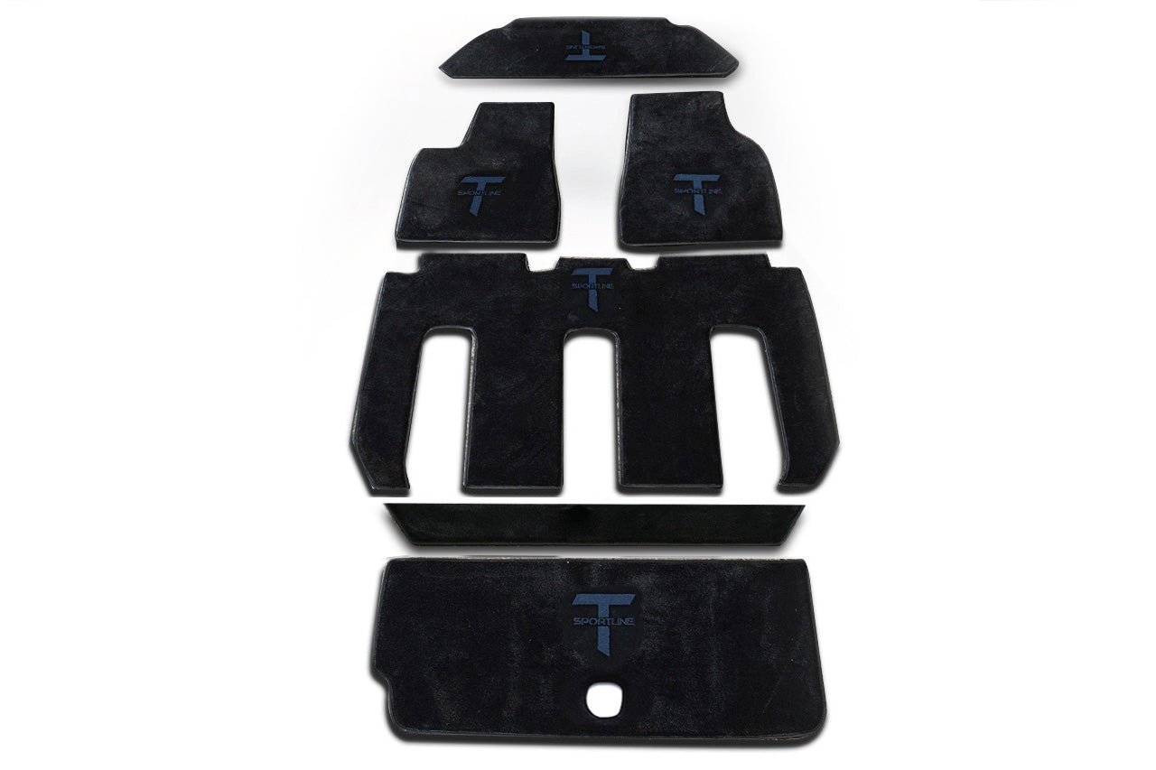 Tesla Model X Elite 52oz Floor Mat Set (2016 - 2020)