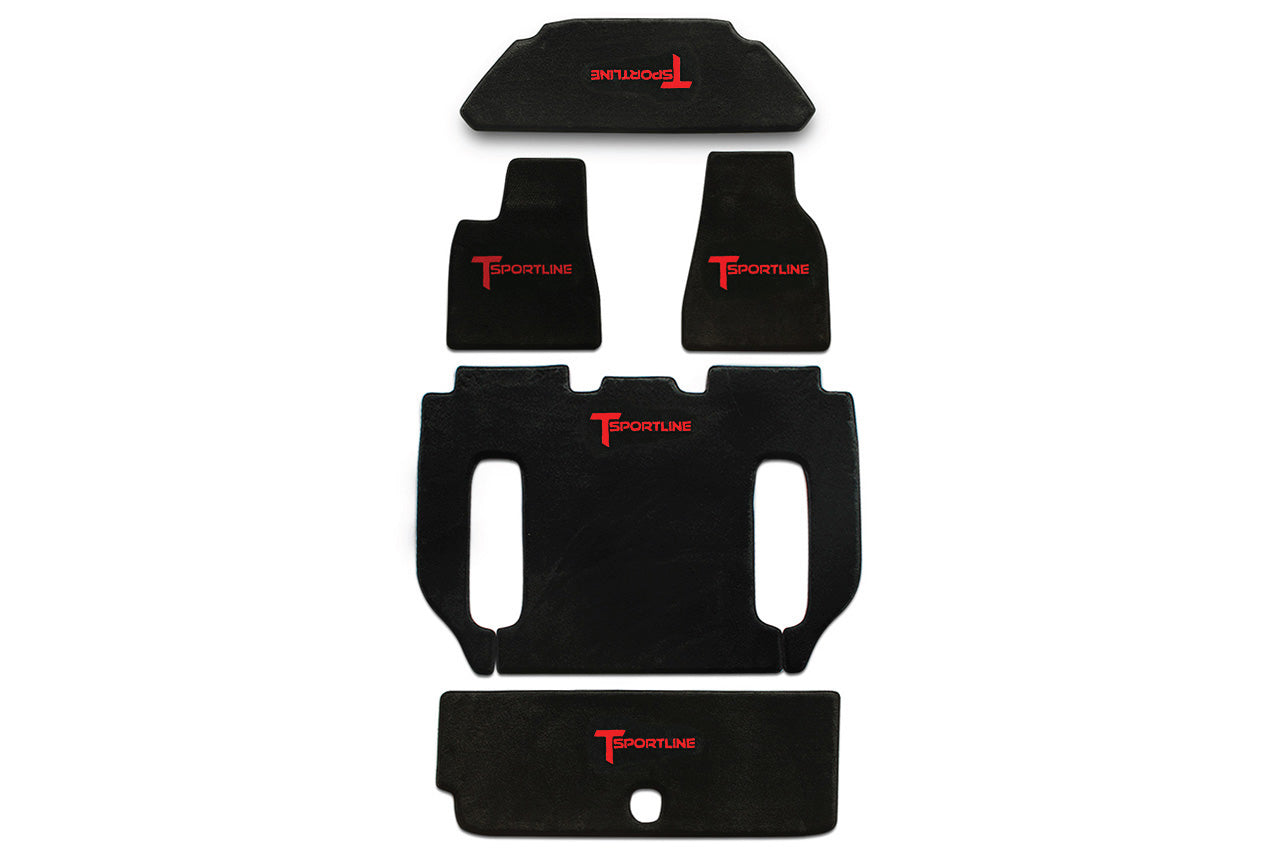 Tesla Model X Elite 52oz Floor Mat Set (2016 - 2020)