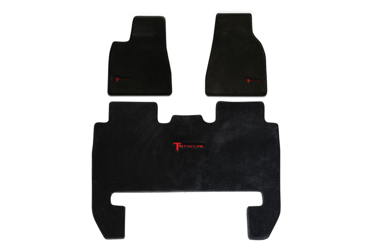Tesla Model X Elite 52oz Floor Mat Set (2021 - Present)