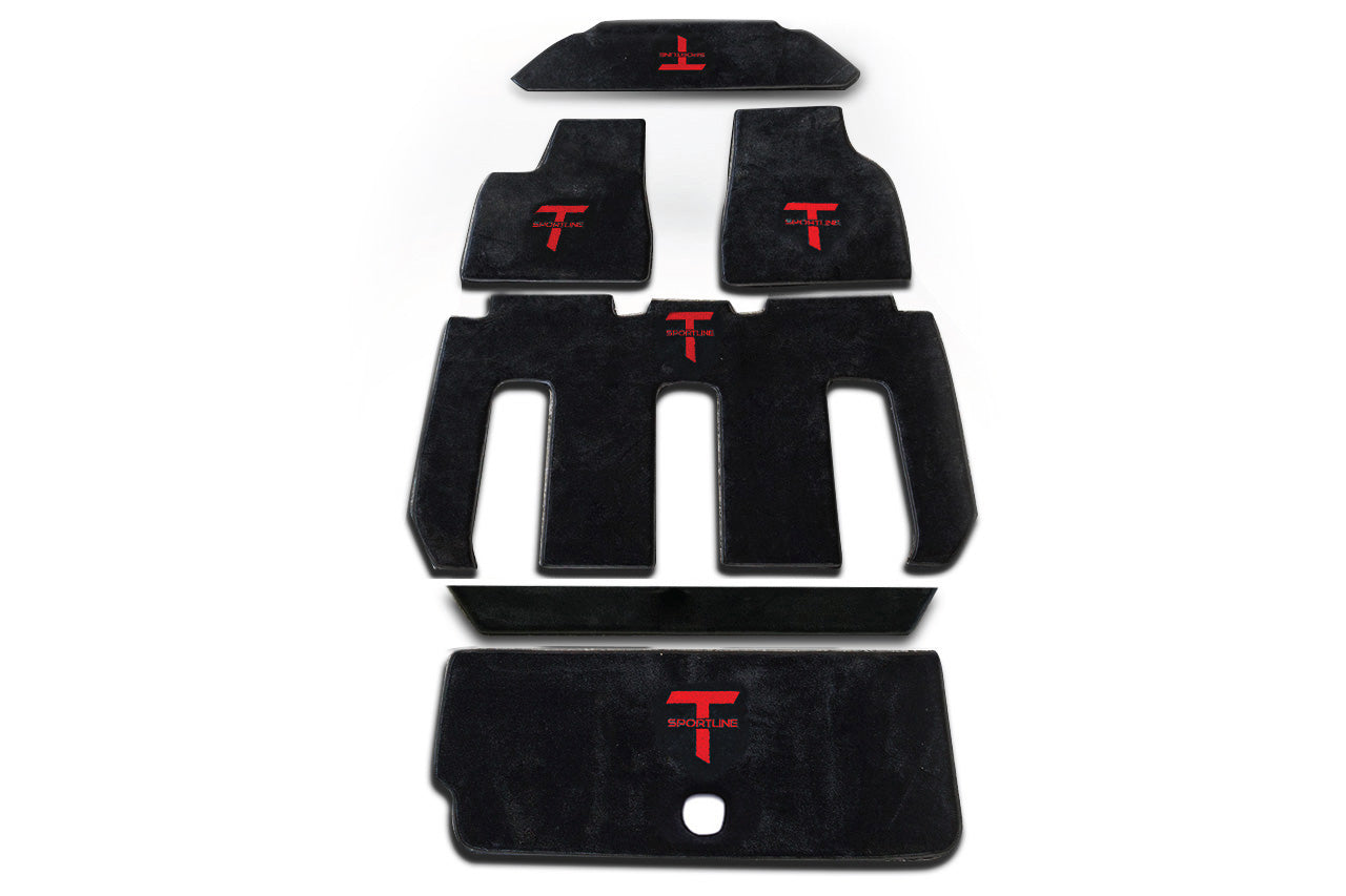 Tesla Model X Elite 52oz Floor Mat Set (2021 - Present)