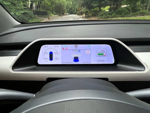 Écran LCD affichage supplémentaire Tesla Model 3 Y - Tesmile