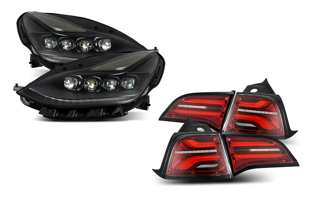 AlphaRex NOVA-Series LED Projector Headlights for Tesla Model 3 / Y