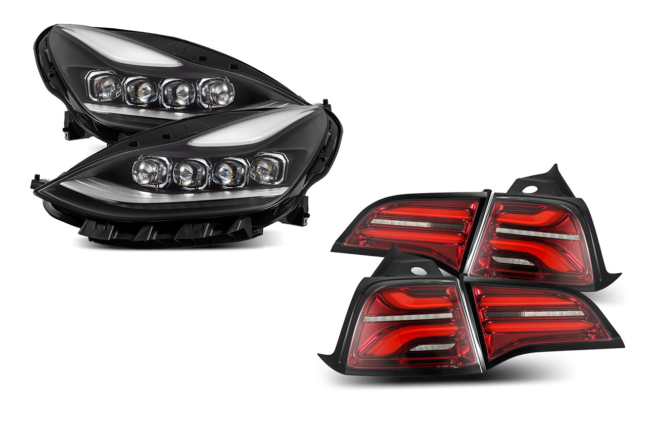 AlphaRex NOVA-Series LED Projector Headlights for Tesla Model 3 / Y