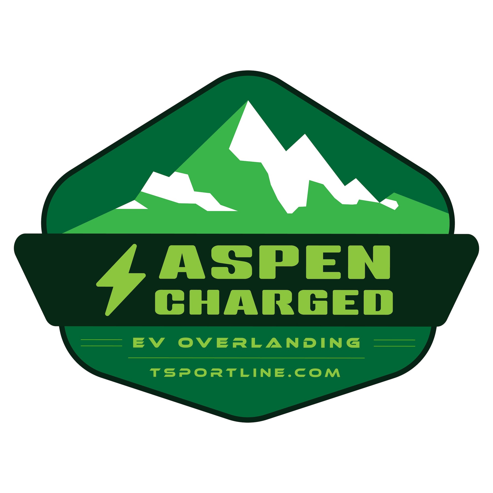 Add-on & SAVE $5 with order - Tesla Model Y Aspen Charged EV Overlanding T Shirt