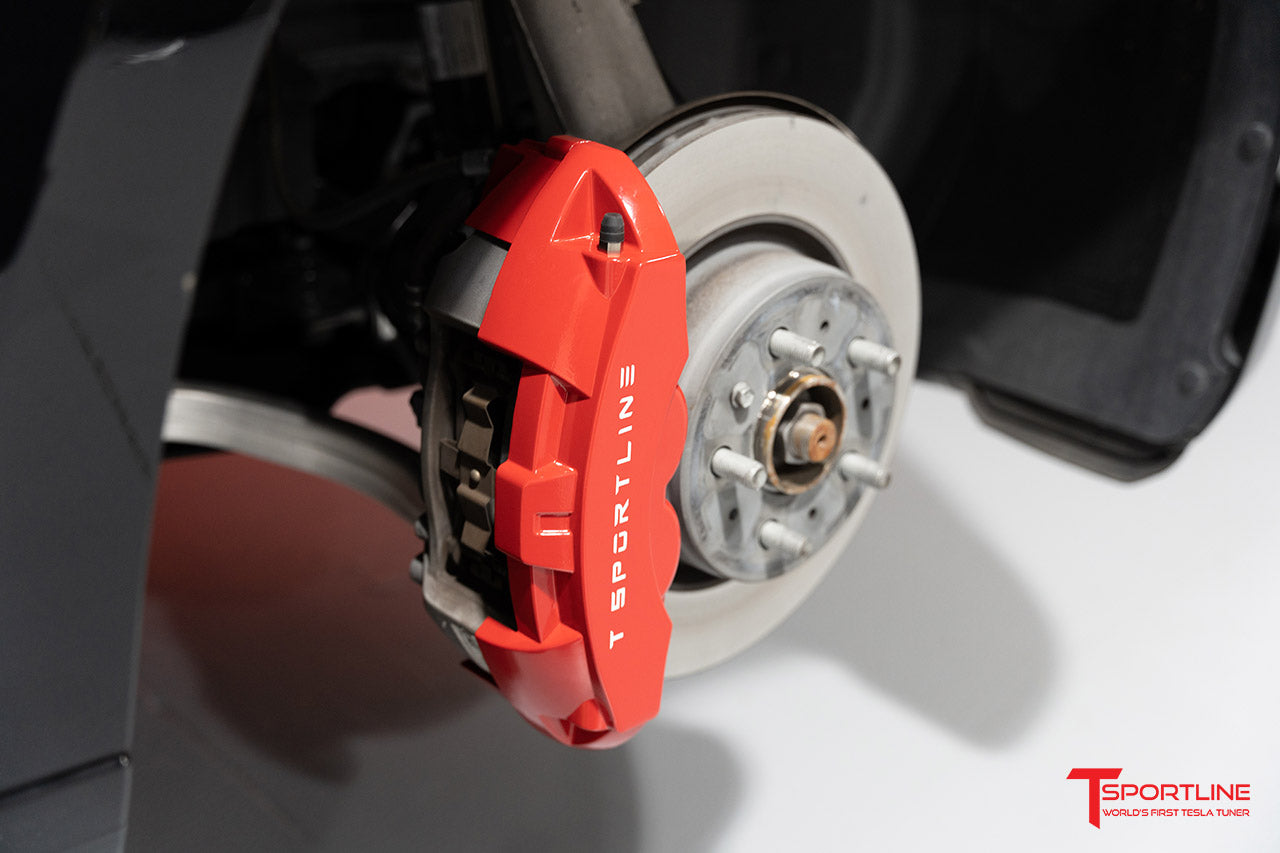 OPEN BOX SPECIAL! Tesla Model 3 / Y Brake Caliper Cover Set - Performance Look - Precision Fit Die Cast Bolt-on