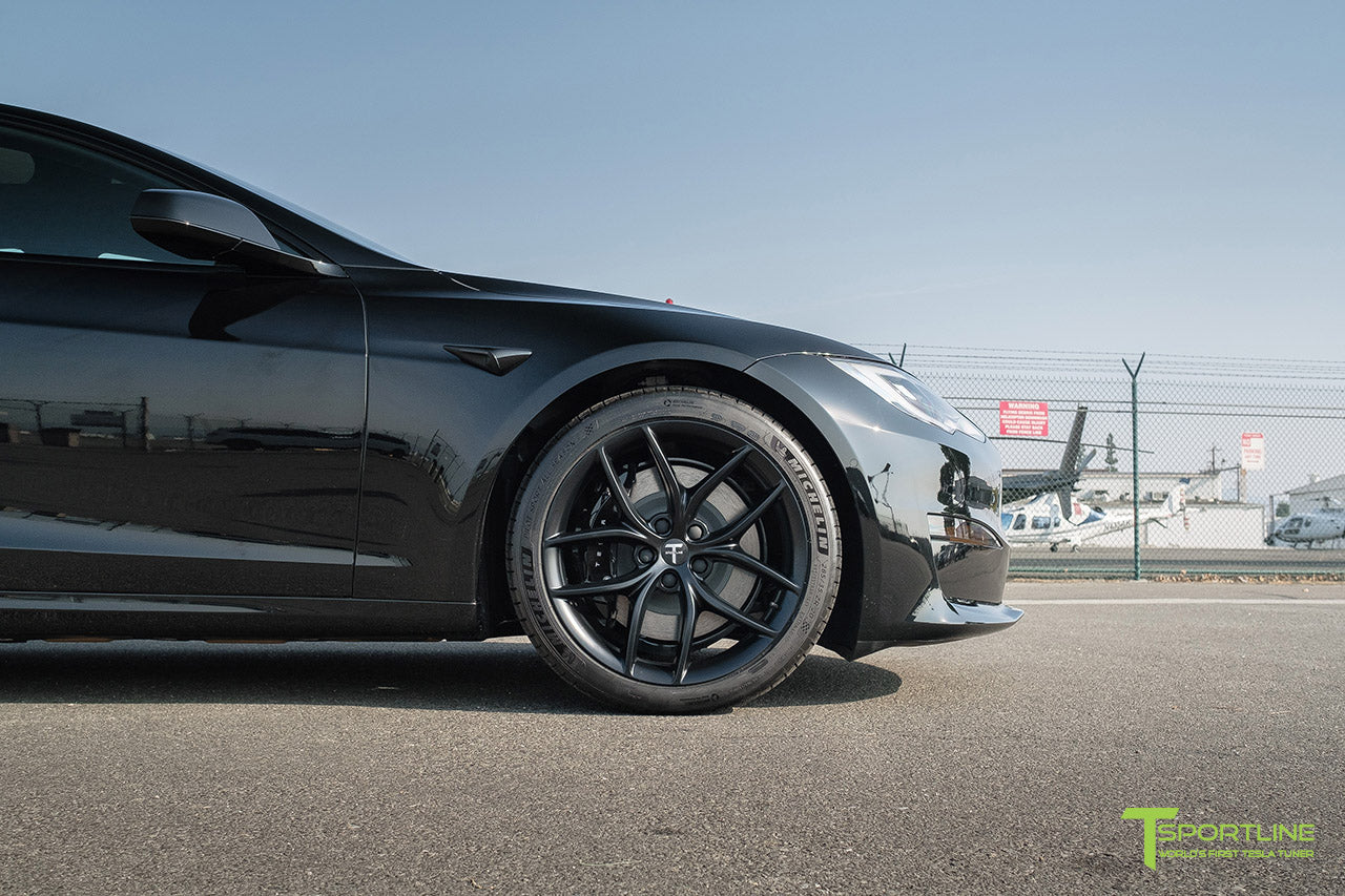 TS5 20" Tesla Model S Long Range & Plaid Wheel and Tire Package (Set of 4)
