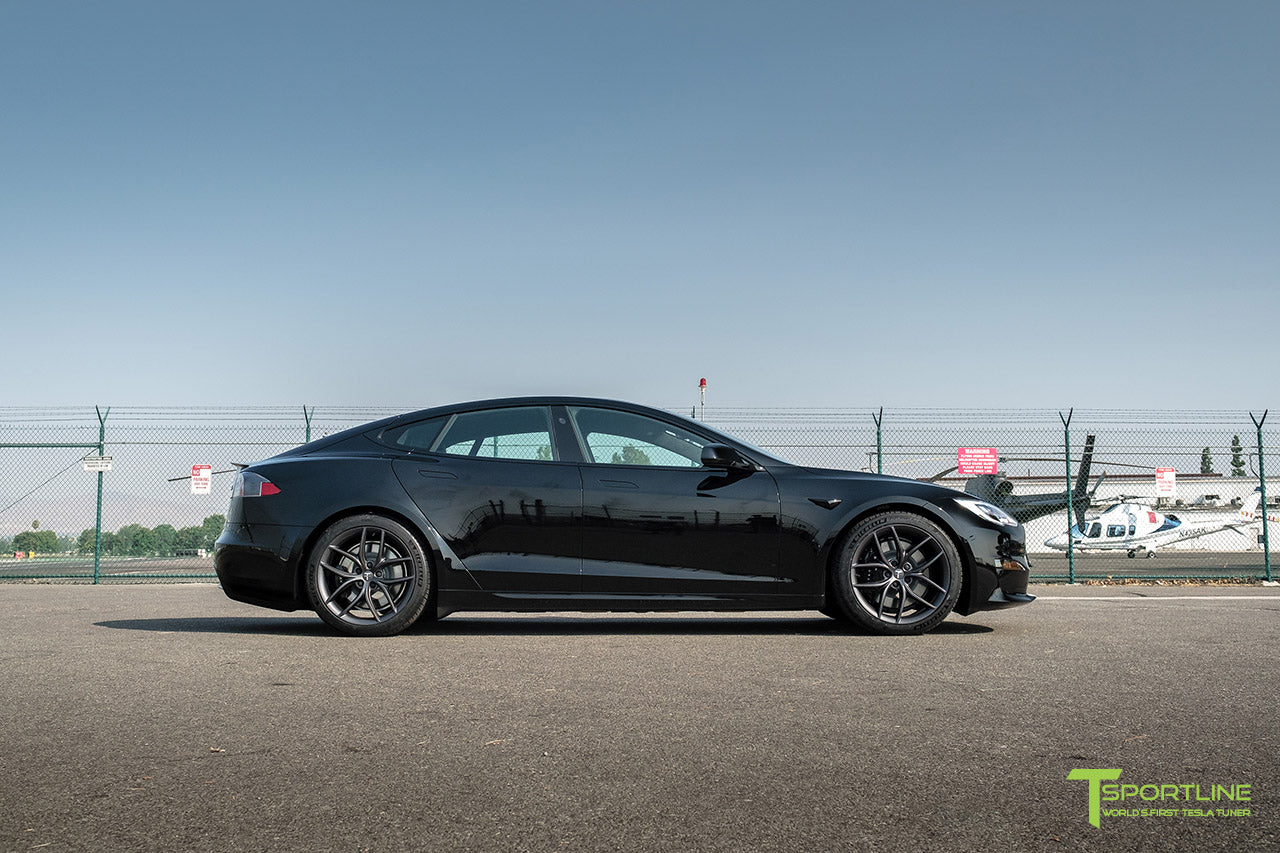 TS5 20" Tesla Model S Long Range & Plaid Wheel and Tire Package (Set of 4)