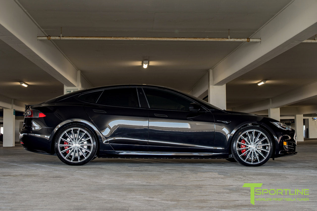 TS114 21" Tesla Model S Wheel and Tire Package (Set of 4)