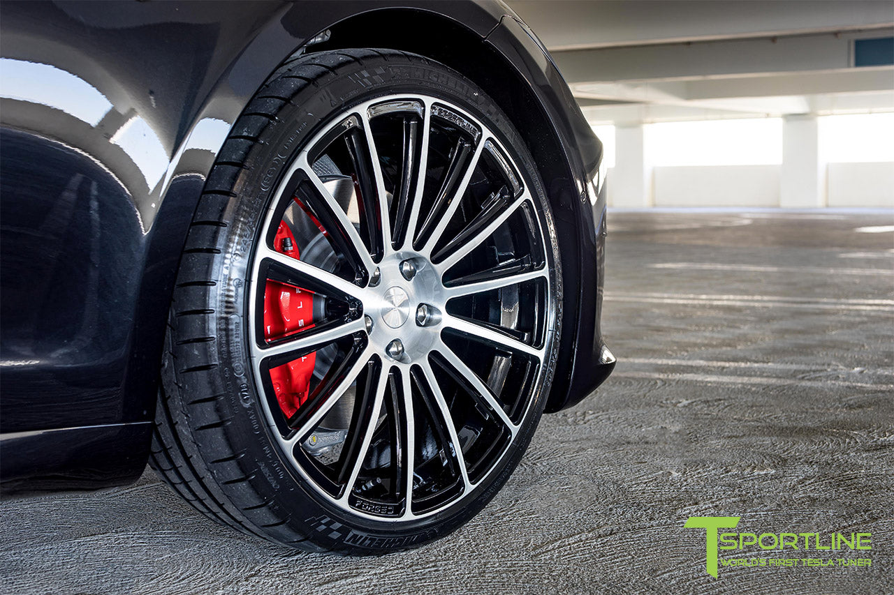 TS114 21" Tesla Model S Wheel and Tire Package (Set of 4)