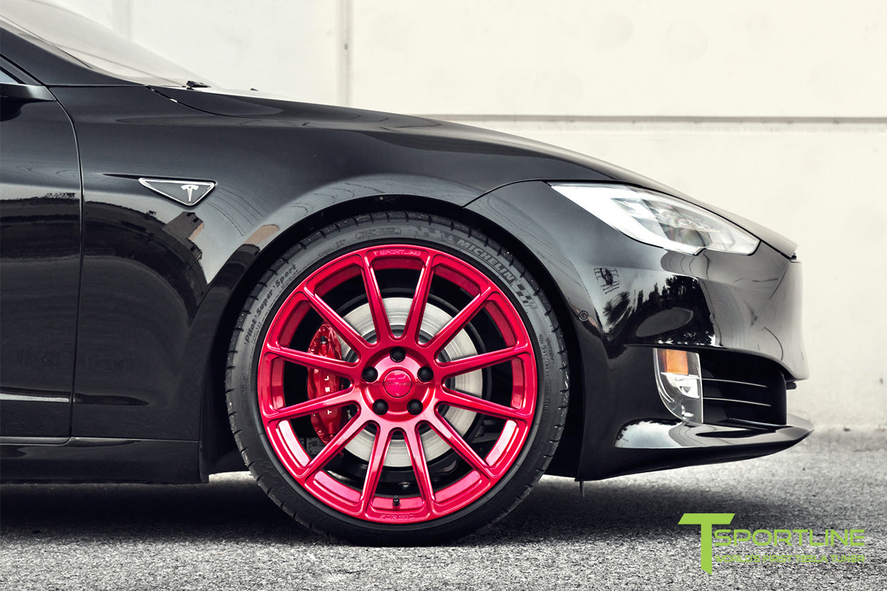 TS112 21" Tesla Model S Wheel and Tire Package (Set of 4)