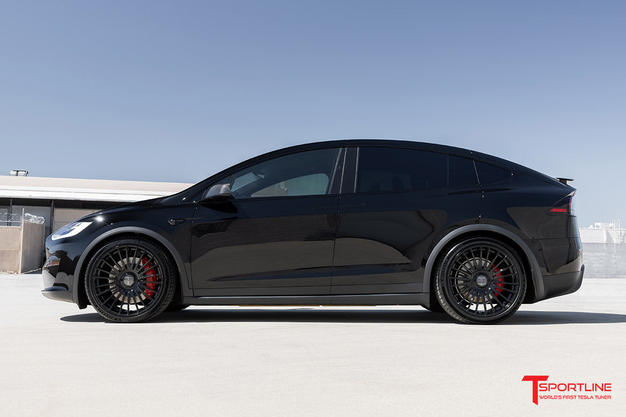 MX2022 22" Tesla Model X Long Range & Plaid Limited Edition Wheel and Tire Package (Set of 4)