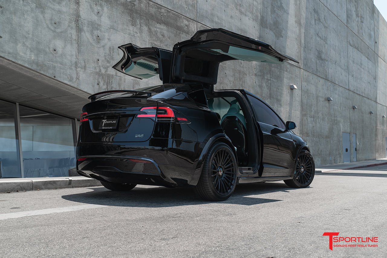 MX2022 22" Tesla Model X Long Range & Plaid Limited Edition Wheel and Tire Package (Set of 4)