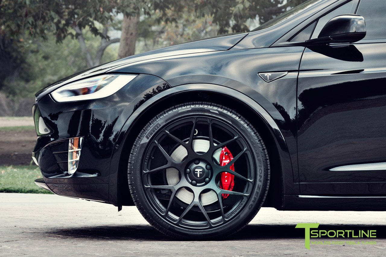 MX117 22" Tesla Model X Long Range & Plaid Wheel (Set of 4)