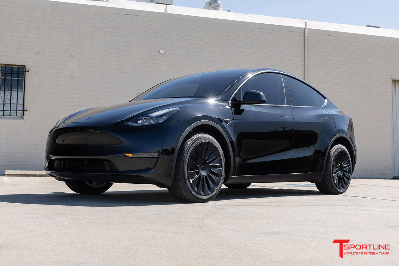 TSY14i Tesla Model Y Induction Styled Aero Wheel Cover for 19" Factory Tesla Wheel