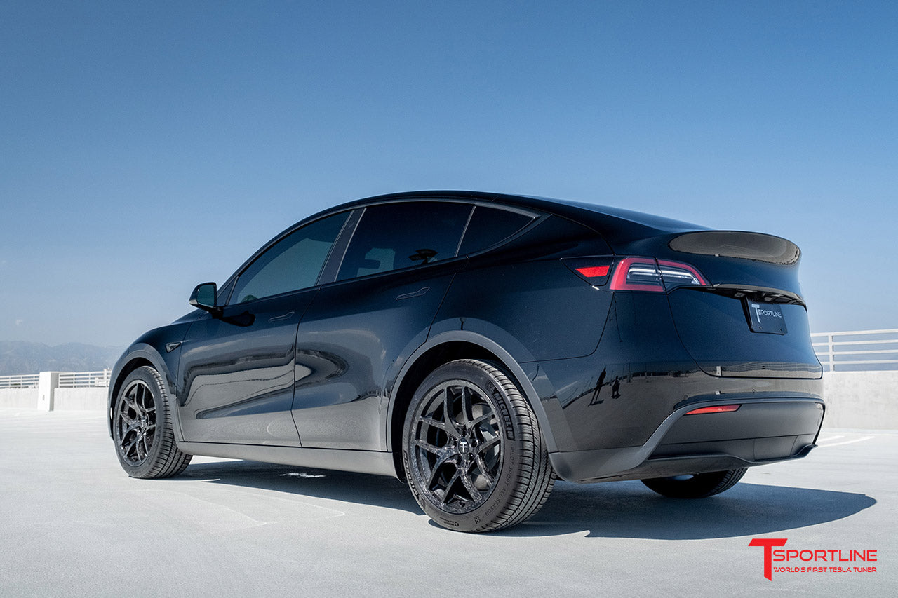 TSC 20" Tesla Model Y Forged Carbon Fiber Wheel and Tire Package (Set of 4)