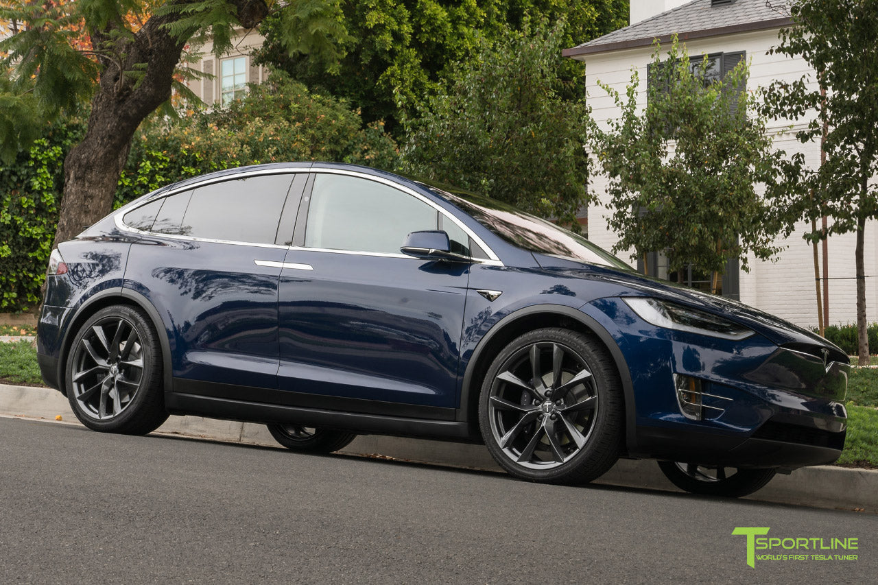 TSS 22" Tesla Model X Long Range & Plaid Replacement Wheel and Tire