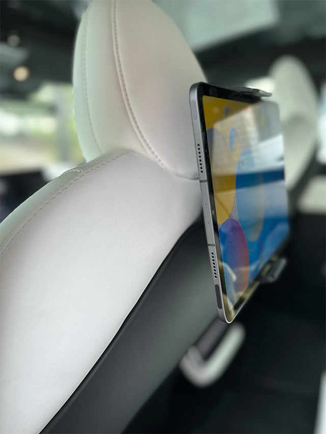 Tesla Model S/X MSX iPad Screen Device Tablet Mount Holder for Backseat Passengers &amp; Kids