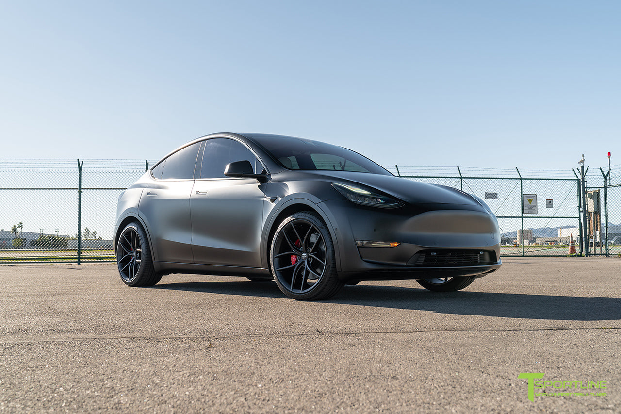 TS5 21" Tesla Model Y Wheel and Tire Package (Set of 4)