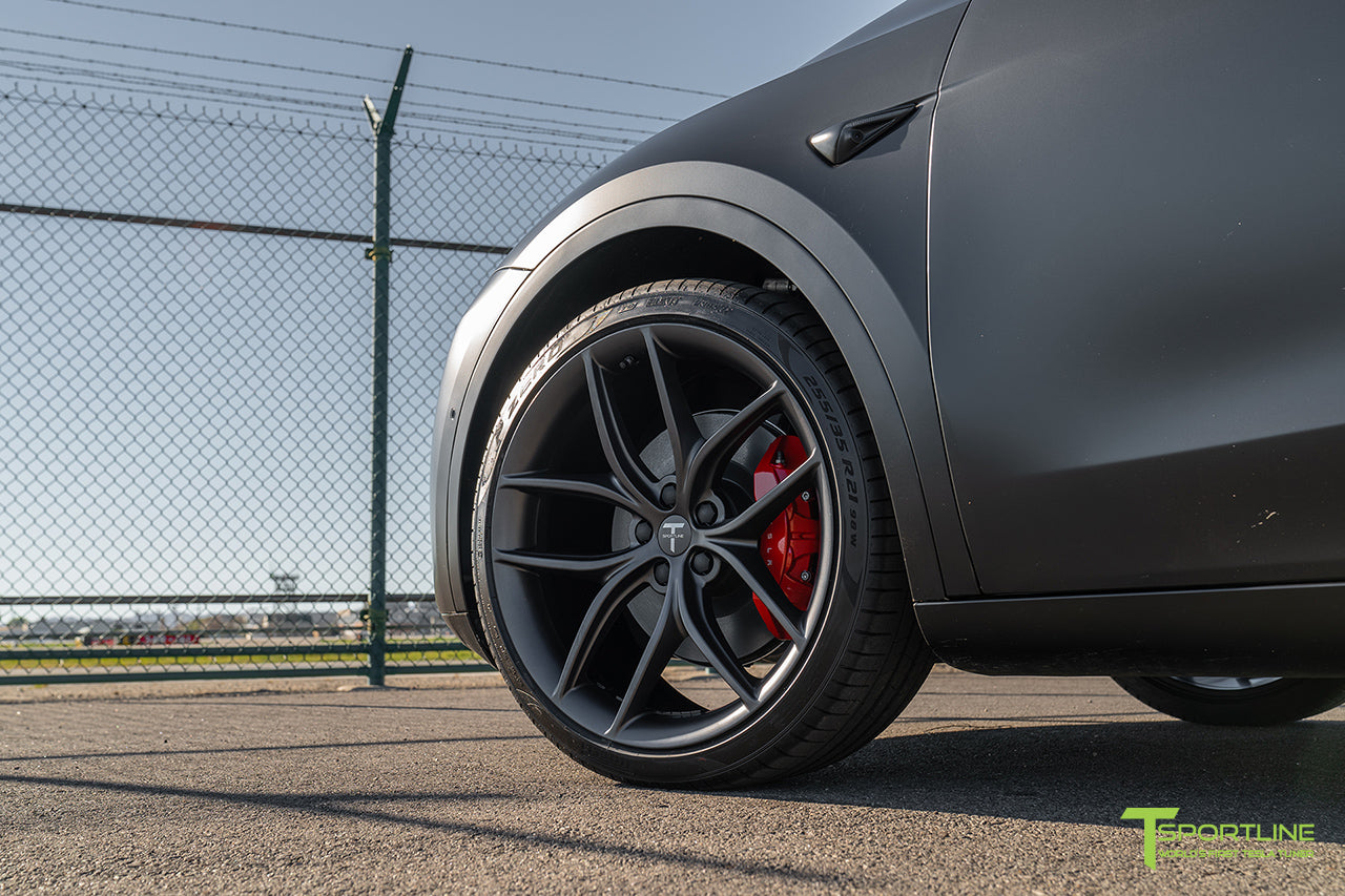TS5 21" Tesla Model Y Wheel and Tire Package (Set of 4)