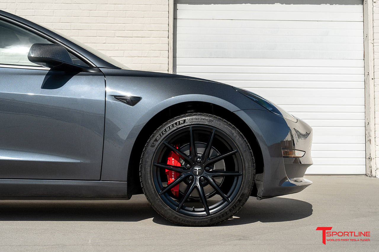 OPEN BOX SPECIAL! Tesla Model 3 / Y Brake Caliper Cover Set - Performance Look - Precision Fit Die Cast Bolt-on