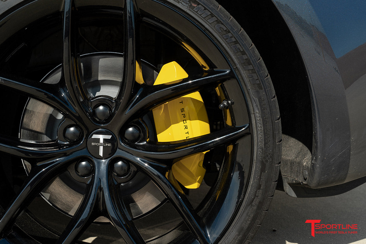 OPEN BOX SPECIAL! Tesla Model 3 / Y Brake Caliper Cover Set - Performance Look - Precision Fit Die Cast Bolt-on