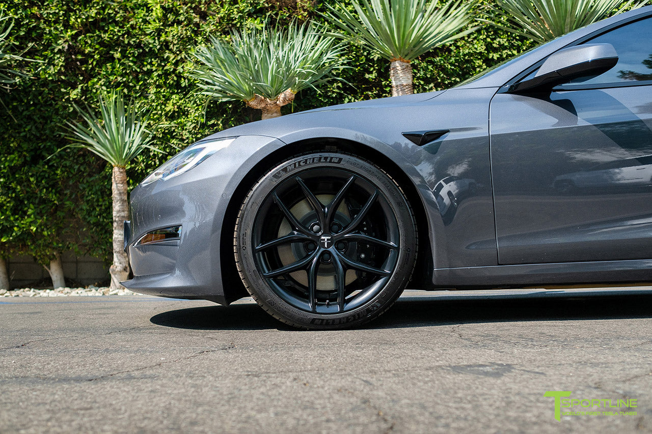 TS5 20" Tesla Model S Long Range & Plaid Wheel and Tire Package (Set of 4)