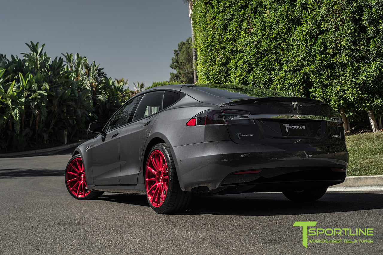 TS112 21" Tesla Model S Wheel and Tire Package (Set of 4)