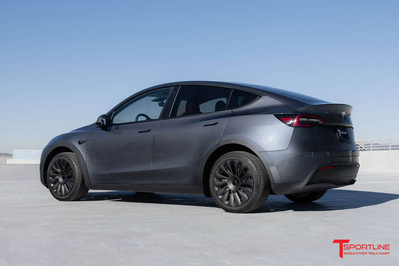 TSY14 Tesla Model Y Uberturbine Styled Aero Wheel Cover for 19" Factory Tesla Wheel