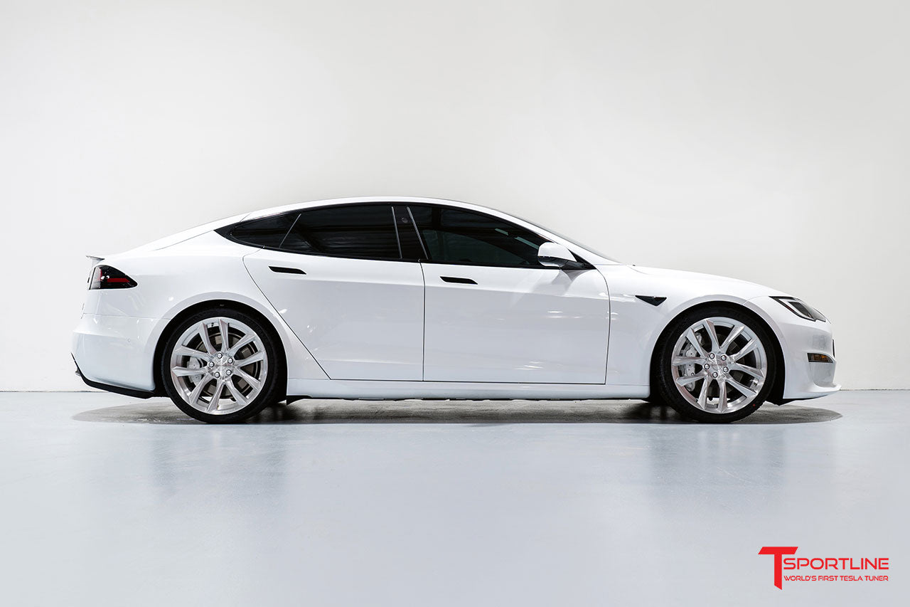 TSSF 21" Tesla Model S Long Range & Plaid Wheel and Tire Package (Set of 4)