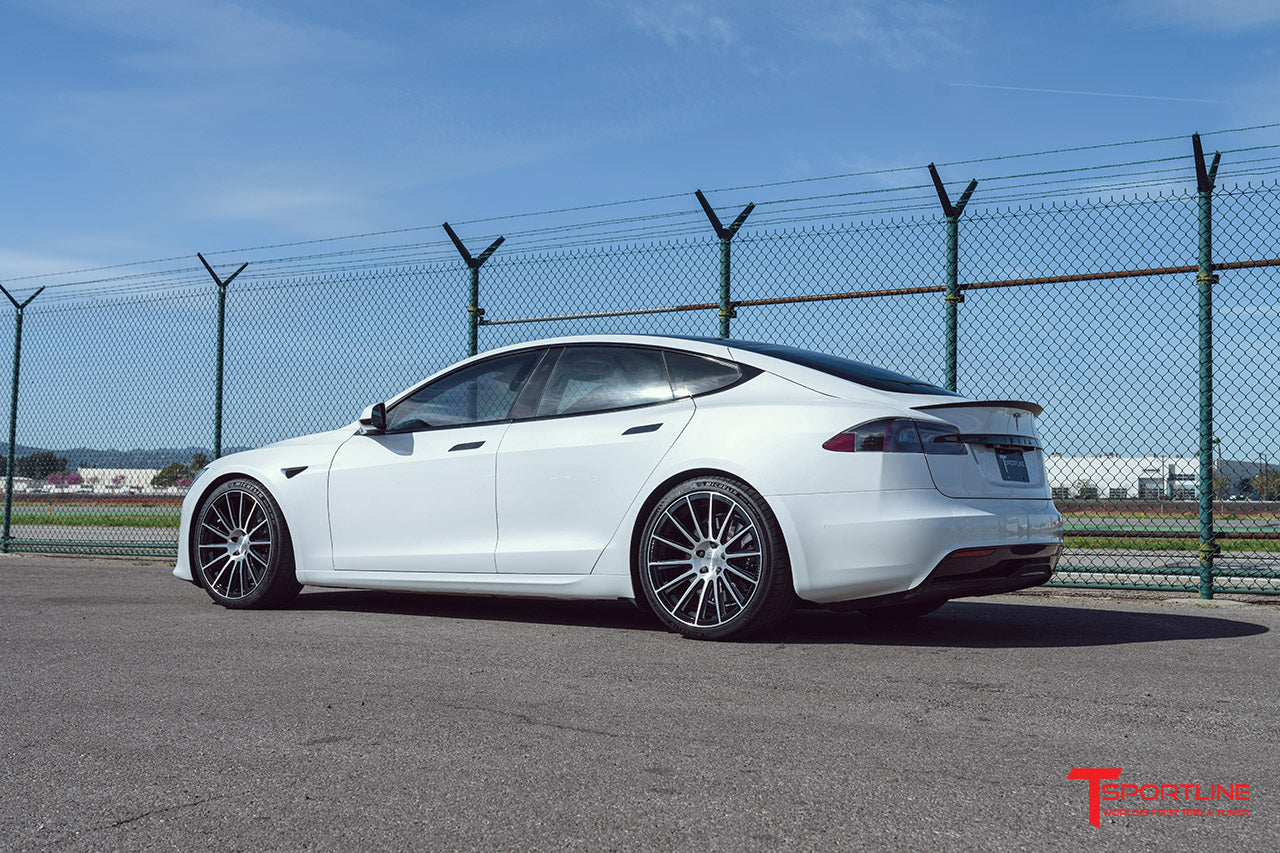 TS114 21" Tesla Model S Long Range & Plaid Wheel (Set of 4)