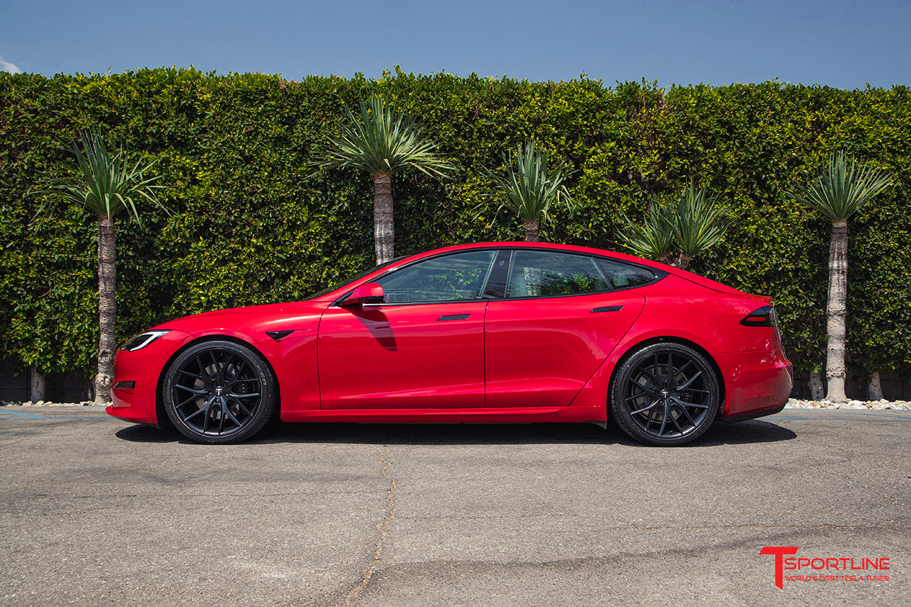 TSR 21" Tesla Model S Long Range & Plaid Wheel and Tire Package (Set of 4)