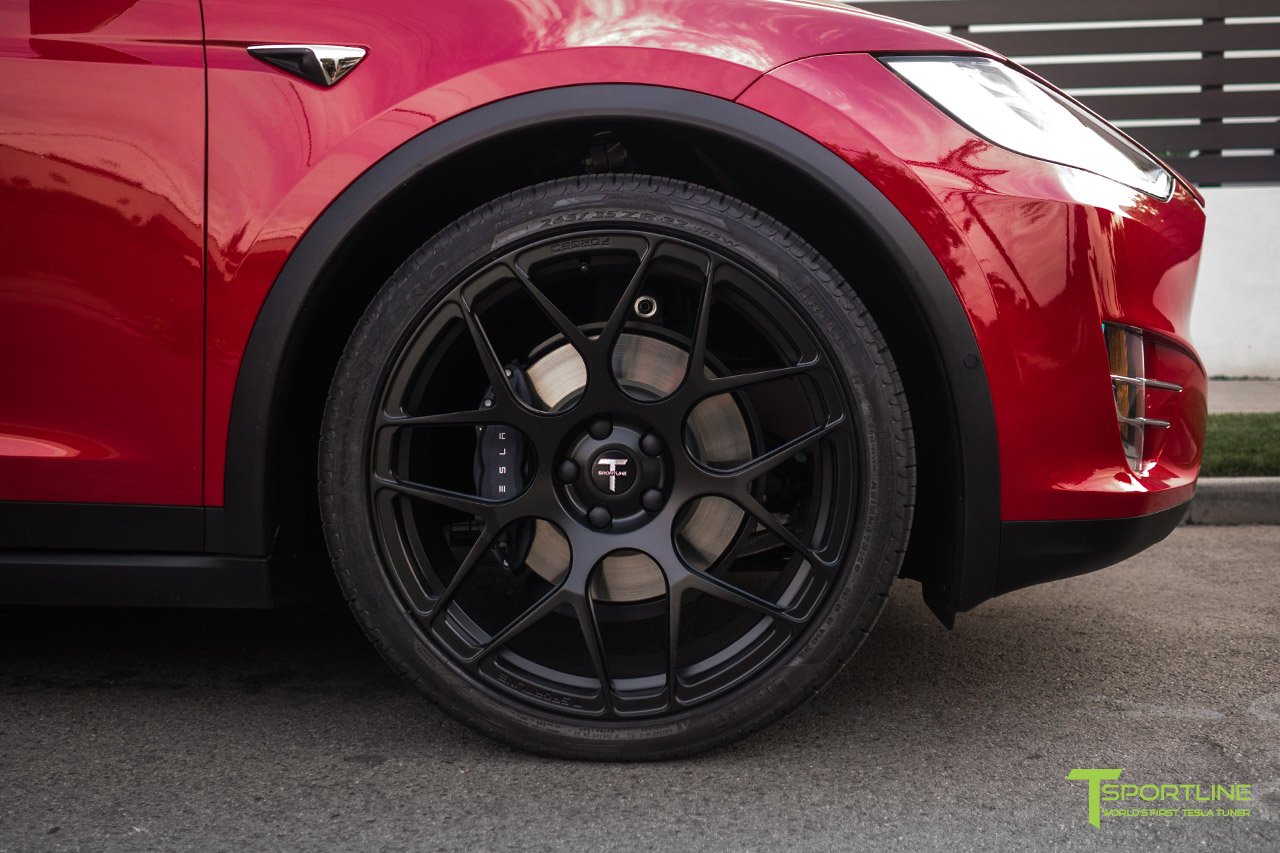 MX117 22" Tesla Model X Long Range & Plaid Wheel (Set of 4)