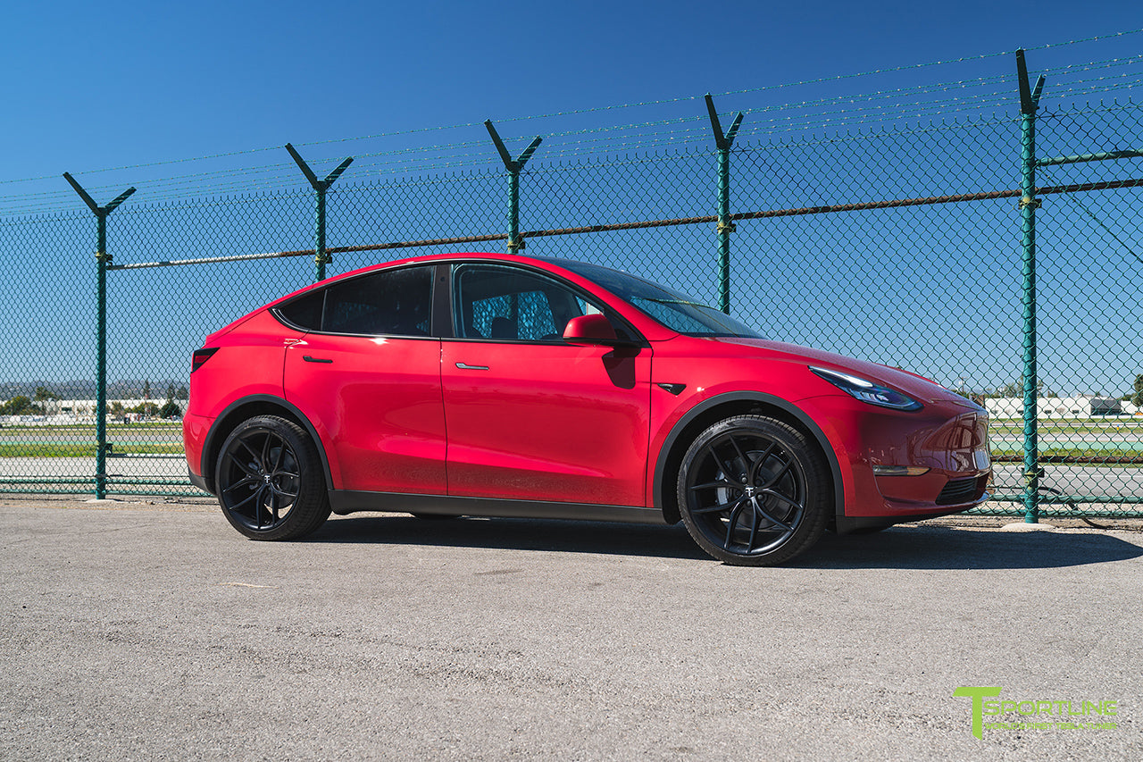 TS5 21" Tesla Model Y Wheel and Tire Package (Set of 4)