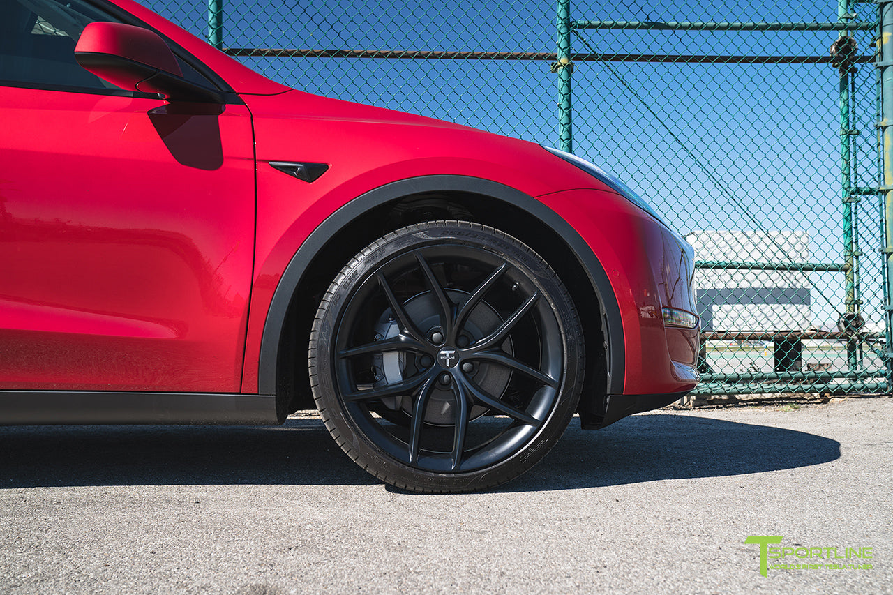 TS5 21" Tesla Model Y Wheel and Tire Package (Set of 4)