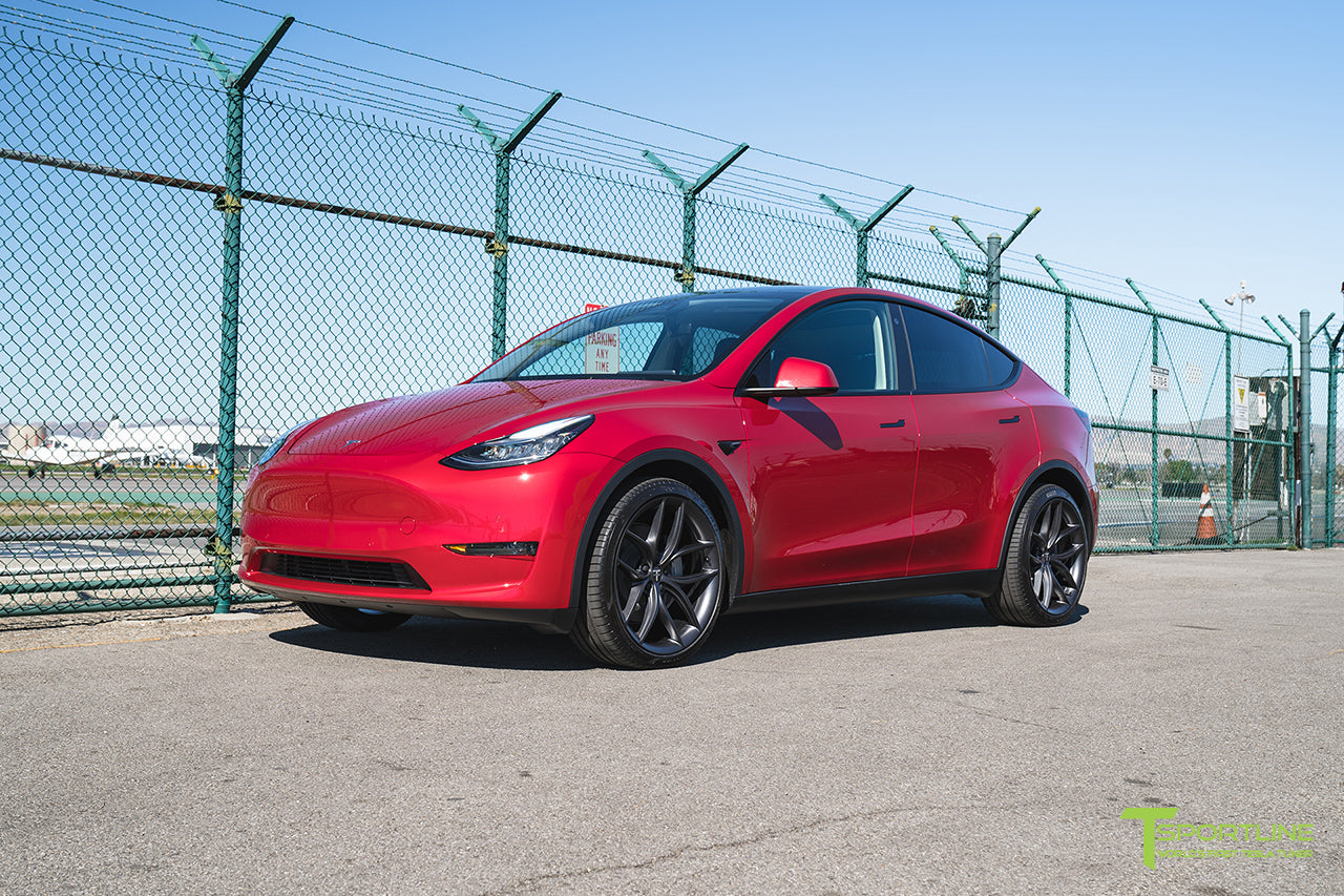 TS5 21" Tesla Model Y Wheel and Tire Package (Set of 4)