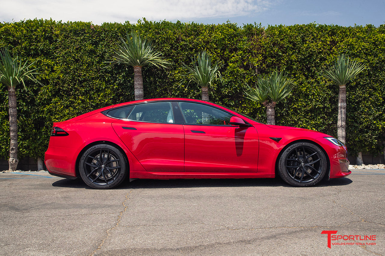 TS5 20" Tesla Model S Long Range & Plaid Wheel and Tire Package (Set of 4)