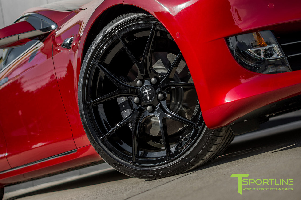 TS115 21" Tesla Model S Wheel and Tire Package (Set of 4)