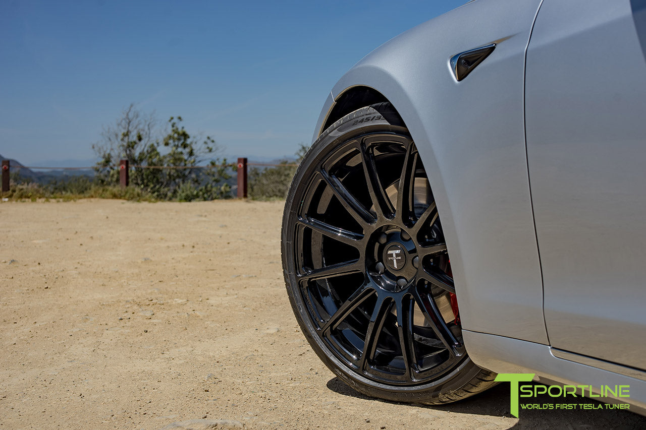 TS112 21" Tesla Model S Wheel and Tire Package (Set of 4)