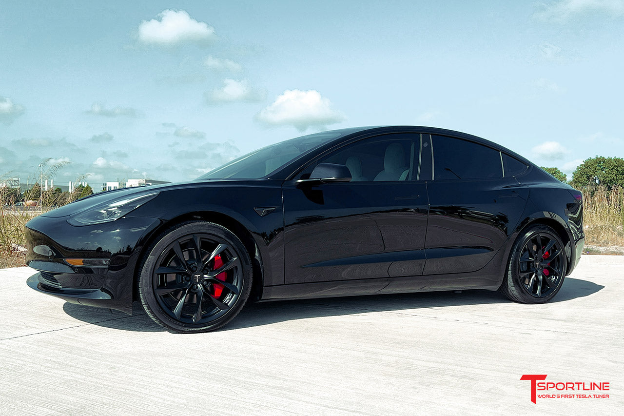 OPEN BOX SPECIAL! Tesla Model 3 / Y Brake Caliper Cover Set - Performance Look - Precision Fit Die Cast Bolt-on