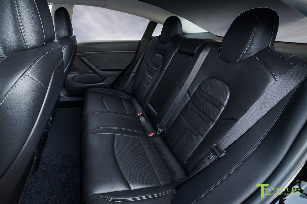 Tesla Model 3 (2017 - 2023) Seat Interior Upgrade Kit - Insignia Design - Perforated