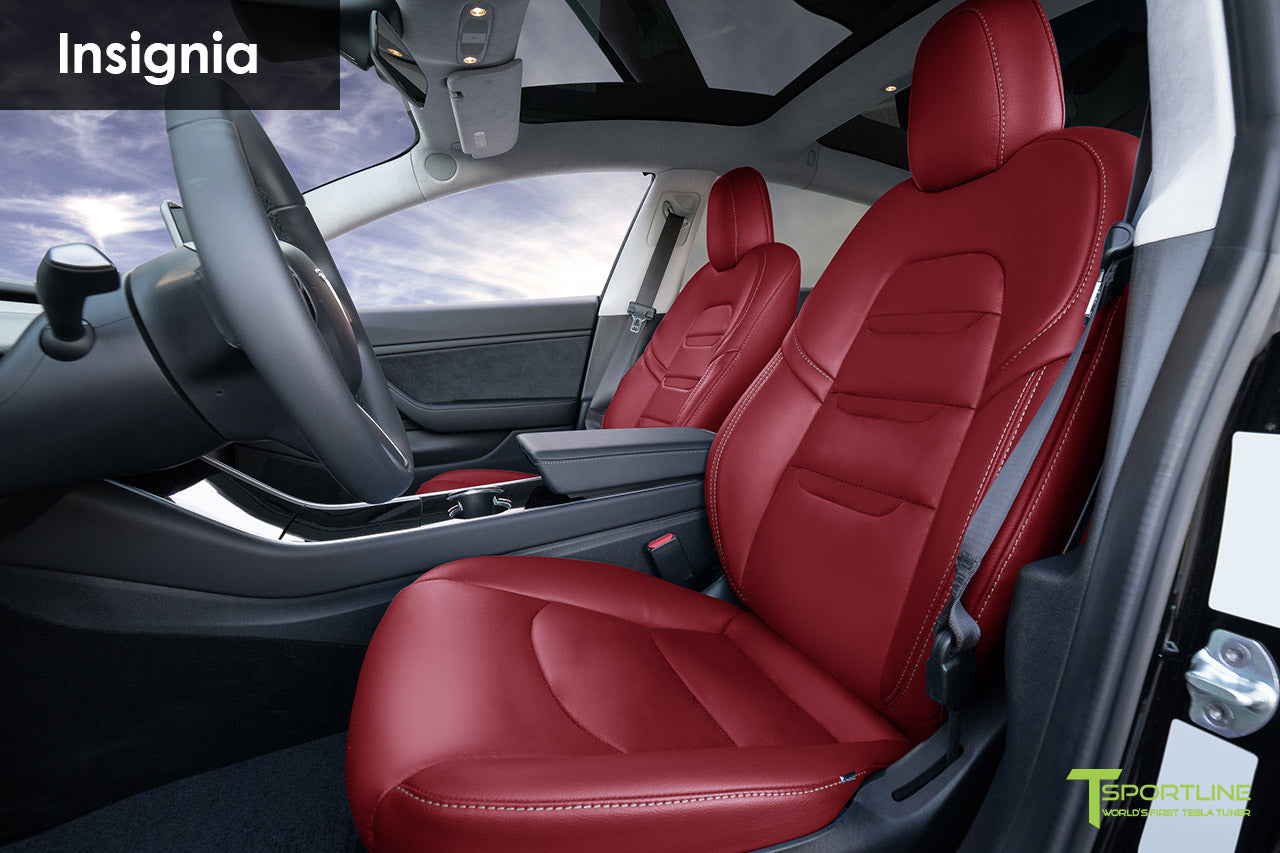 Tesla Model 3 (2017 - 2023) Seat Interior Upgrade Kit - Insignia Design