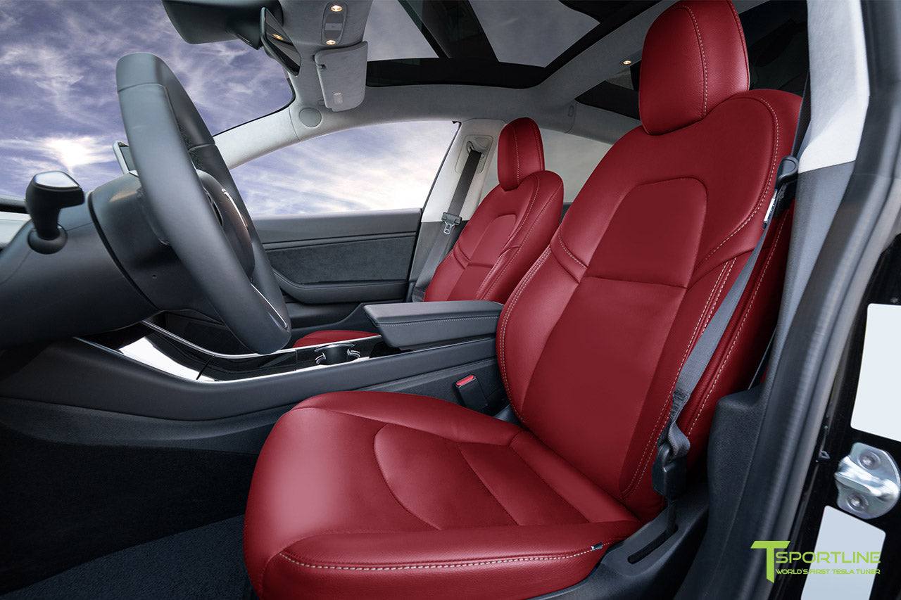Tesla Model 3 (2017 - 2023) Seat Interior Upgrade Kit - Factory Design