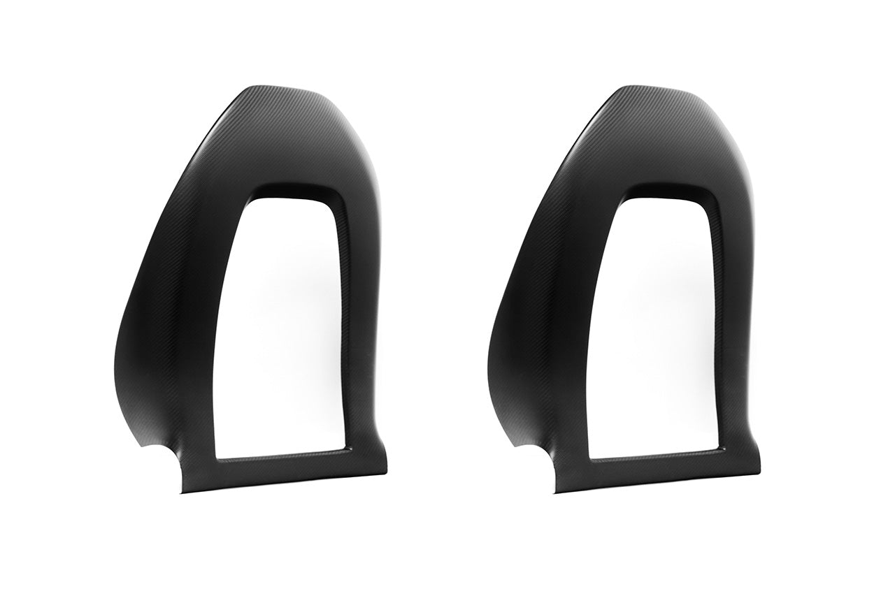 Tesla Model Y Precision Carbon Fiber Seat Back Set (2 front seats)