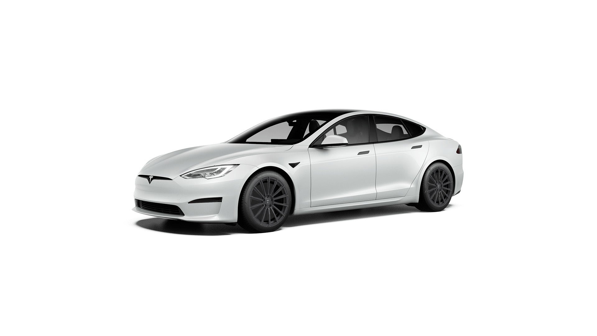 TS114 20" Tesla Model S Long Range & Plaid Wheel and Tire Package (Set of 4)