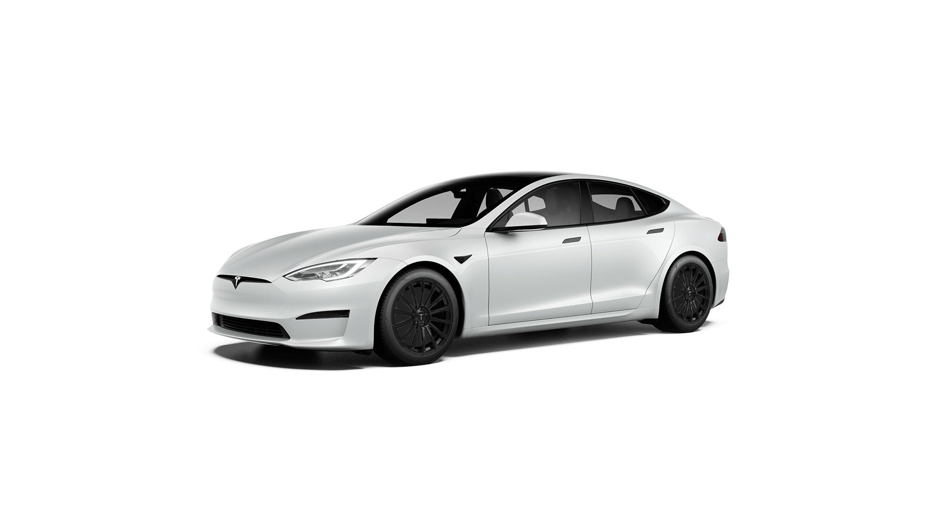 TS114 20" Tesla Model S Long Range & Plaid Wheel and Tire Package (Set of 4)